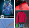 waterproof, windproof Zhejiang textile supplier TPU laminated softshell fabric for fire retardant workwear hunting wear,