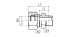 1CT-SP hydraulic adapters and metric tube adapter