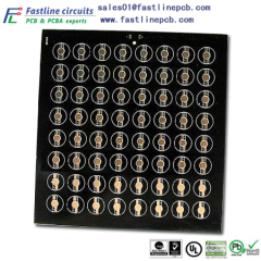 1+4+1 HDI PCB with rogers material pcb