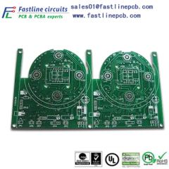 1+4+1 HDI PCB with rogers material pcb