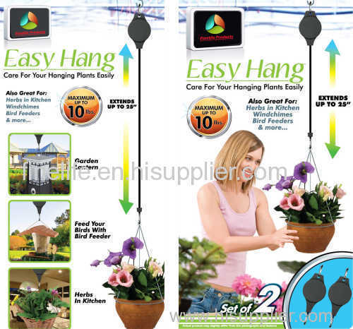 Easy Hang Plant Pulley/Retractable easy hang