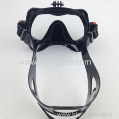 full face tempered glass diving Silicone mask