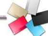 850mah Aluminium USB Super Slim Card Power Bank