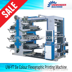 YT 6600 Series Six Color Flexographic Printing Machine