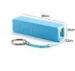 Li - polymer ABS Mobile Power Bank 2600mAh tube cylinder mobile charger