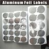 Custom Pre Die Cut Self Adhesive Aluminum Foil Seal Stickers For Cosmetics with Customizd Sizes and Shapes