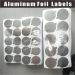 Blank Aluminum Foil Seal labels