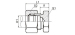 Metric Pipe fitting Adapter Plug 4C/4D