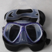 Adult professional tempered PVC scuba diving mask