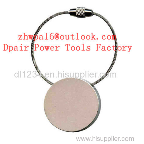 Stainless steel cable wire tag loop