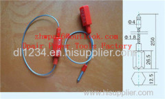 Aluminum Head Steel Cable Bar Coded Seal