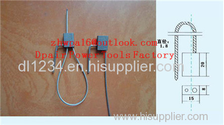 Self Locking Tamper Evident Cable Seal Cable Lock Seal