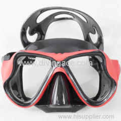 Scuba diving equipment diving mask/ liquid silicone diving mask