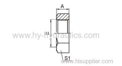 METRIC female plug hydraulic Adapter 8C/8D