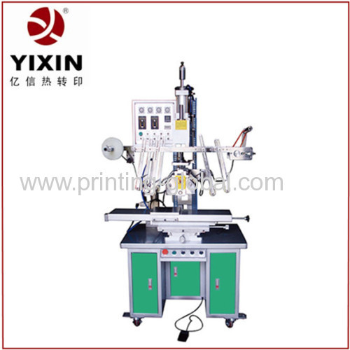 Hot stamping machine of flat and round surface for pencil sharpener