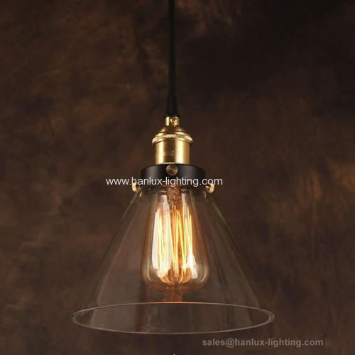 E27 metal antique light