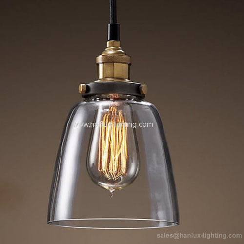 E27 metal antique bulb light