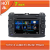 Toyota Lander Cruise Prado car dvd player bluetooth ipod radio TV USB 3G Wifi canbus 7inch touch