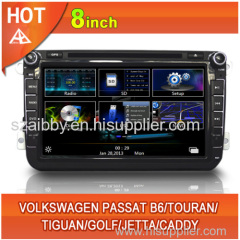 Volkswagen Magotan B6 Golf 6 OEM menu OBD bluetooth ipod radio TV USB 3G Wifi canbus 8inch touchscreen OBD
