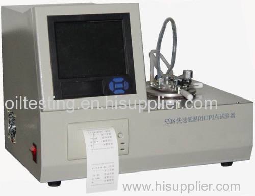 Rapid Low Temperature Closed Cup Flash Point Tester