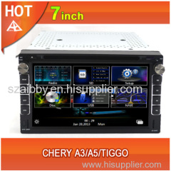 Chery Tiggo car dvd player bluetooth ipod radio TV USB 3G Wifi canbus 7inch touchscreen steering wheel