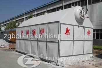szl biomass fired steam boiler in China