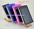 double usb solar power bank universal li polymer colorful with ROHS