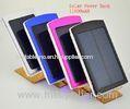 double usb solar power bank universal li polymer colorful with ROHS