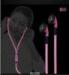 Hi - Fi sound light up earphones waterproof Blue , green , orange for ipad