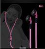 Hi - Fi sound light up earphones waterproof Blue , green , orange for ipad