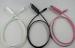 Glow long LED Lightning Cable Visible EL Flashing cable for mobile phone