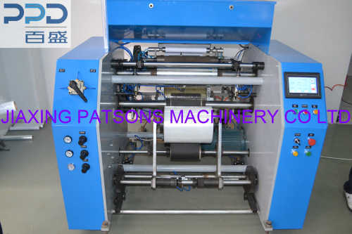 Automatic cling wrap film rewinder machine