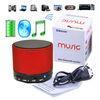 Portable Mini Wireless Bluetooth Speaker metal for Samsung S3 / S4 , Red