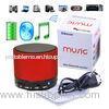 Portable Mini Wireless Bluetooth Speaker metal for Samsung S3 / S4 , Red