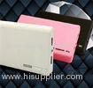 wallet Dual USB Power Bank for samsung galaxy note , 8000mAh / ABS / White