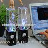 White / Black Water Dance Speaker portable Cylindrical wireless for PC