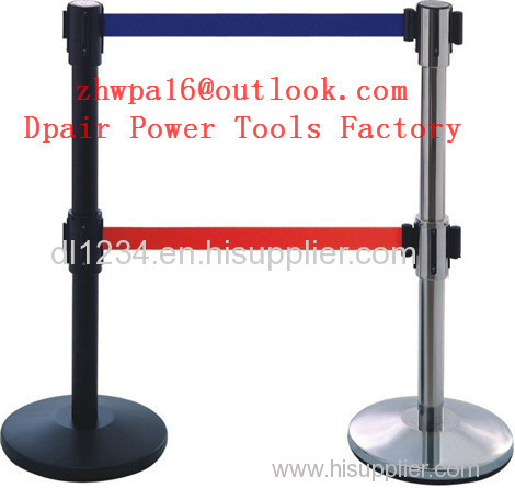 Security Crowd Control Stanchions Queue Way Barriers Posts with one Belt