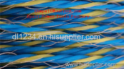 cross rope for electric fence twisted rope for electric fence