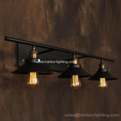 E27 metal antique wall lamp