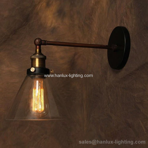 metal retro vintage wall light