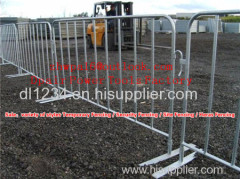 Hot Dipped Galvanized Crowd Control Barrier