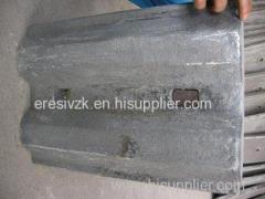 High Cr Cast Iron White Iron Castings Mill Liners , Metal Casting Liners