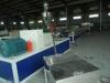 Hollow / Solid WPC Plastic Extrusion Line , Conical Twin Screw Extruder