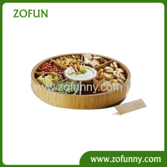 2014 hot sale Block bamboo serving tray