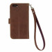 2014 Hot selling Brown leather wallet phone case for iphone6