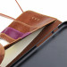 2014 Hot selling Brown leather wallet phone case for iphone6