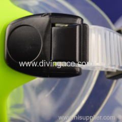 Hot sale waterproof full face silicone diving mask with tempered glass