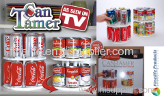 Two tier plastic can tamer As seen on TV