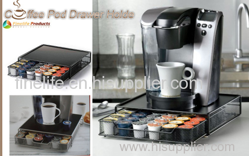 coffee pod storage system/coffee capsule holder( drawer style )--coffee machine holder