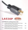 NEMA L5-30P Locking Power Supply Cord